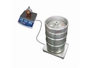 TSCALE QHD, 3kg, můstek 1T3040LN, 150 kg  vážící sestava na alkohol a sudy