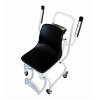 LESAK 1TVKLDFWLB, 250kg/100g  Mobilní vážicí křeslo / židle pro osoby s omezenou hybností.