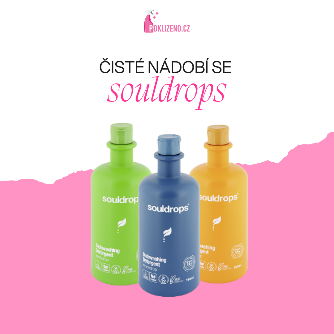 souldrops: Jak vybrat správný prostředek na ruční mytí nádobí a mýt efektivně i zdravě