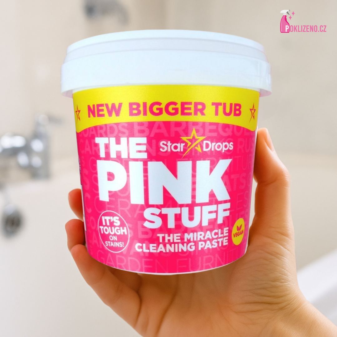 15 způsobů jak použít The Pink Stuff pastu v domácnosti
