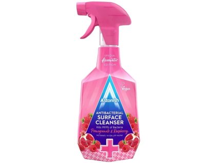 Astonish Antibakteriální sprej s vůní granátového jablka a malin 750ml