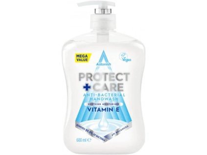 Astonish Antibakteriální tekuté mýdlo Protect and Care s Vitamínem E 600ml