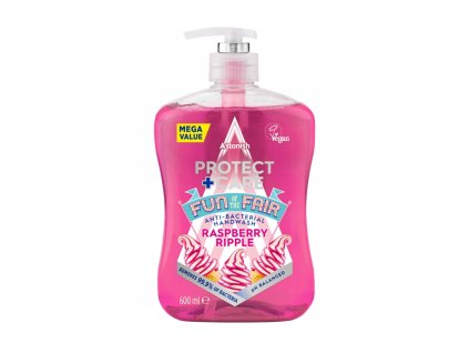 Astonish Antibakteriální tekuté mýdlo Protect and Care s vůní Raspberry Ripple 600ml