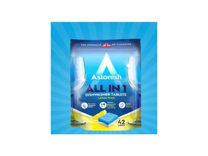 Astonish Tablety do myčky All in One s vůní citrusu 42ks