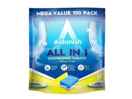 Astonish Tablety do myčky All in One s vůní citrusu 100ks