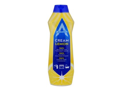 Astonish Krémový čistič Lemon Fresh s vůní citrusu 500ml
