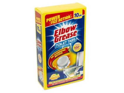 Elbow Grease vonné pěnící a čistící tablety do WC Lemon 10ks