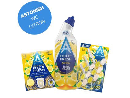 Astonish Balíček na úklid WC Citron