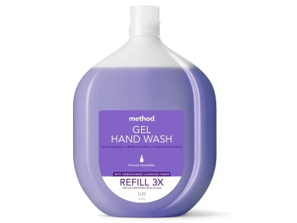 method Tekuté mýdlo Levandule 1l refill 1
