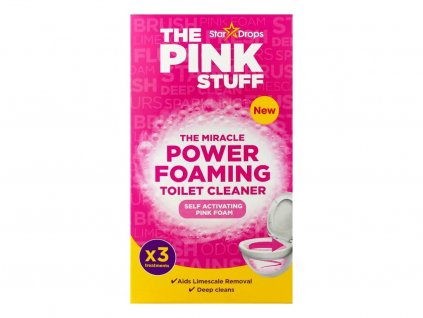 The Pink Stuff - zázračný čistící pěnivý prášek na toalety 3ks