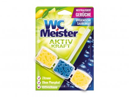 4187 wc meister aktiv kraft zavesny blok do wc citron 45g