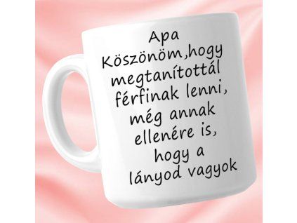 Köszönöm apa - Bögre