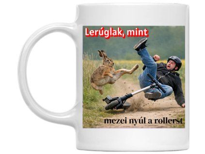 Mezei nyúl bögre