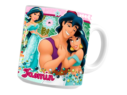 Jasmin, fényképes bögre