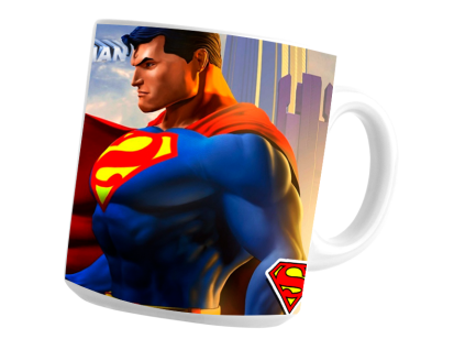 Superman, fényképes bögre