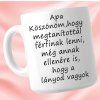Köszönöm apa - Bögre