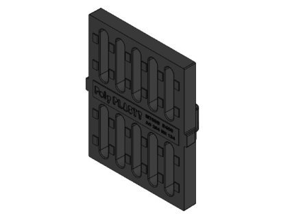 Plastová mříž pro uliční vpusť Rovasco M700D, 530x410mm (košická)