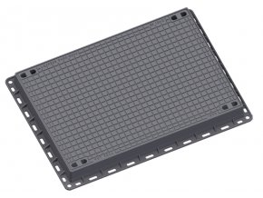 Litinový poklop obdélník. D400-E600, rozměr 600x900mm (KQ69EL05C)