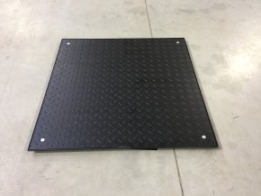 Oceľový poklop 500x500mm pochôdzny A15 (prevedenie "T") vr. základného nástreku