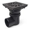Kanalizačný vpust bočný KVB 110/250 s liatinovou mriežkou 245x245mm, nosnosť 12,5t (329S)