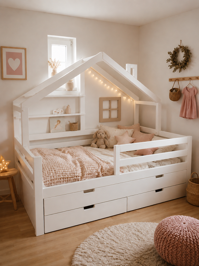 Jak vybrat domečkovou postel? Kompletní průvodce pro rodiče + inspirace