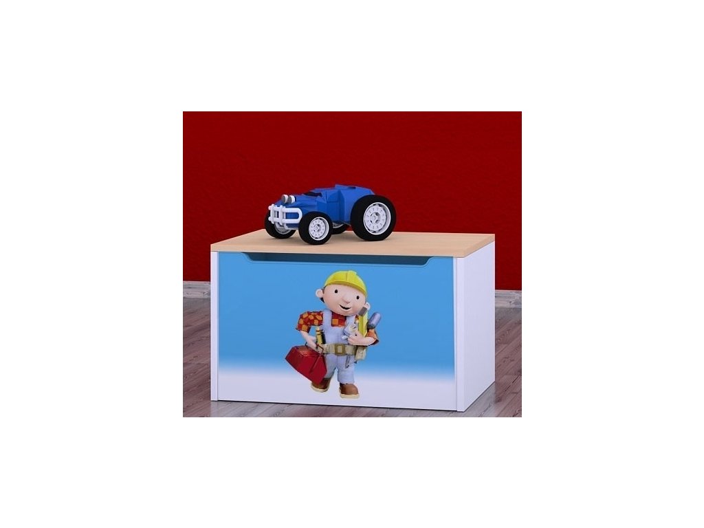Box na hračky Happy - Bořek stavitel