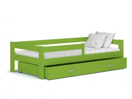 Dětská postel Sára zelená