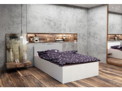 Manželská postel Prestige - visage