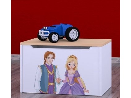 Box na hračky Happy - princ a princezna