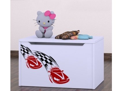 Box na hračky Happy - závod F1