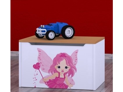 Box na hračky Happy - čarodějka
