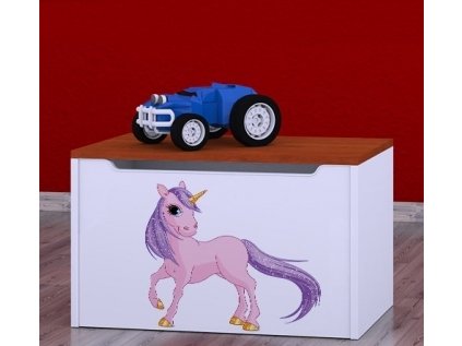 Box na hračky Happy - jednorožec