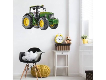 Dětské samolepky na zeď pro kluky - Traktor N.1 - 65x95cm