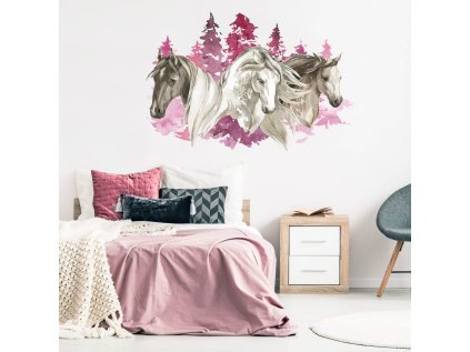 samolepky samolepky na zed samolepka pro divky kone 9387f 111 full