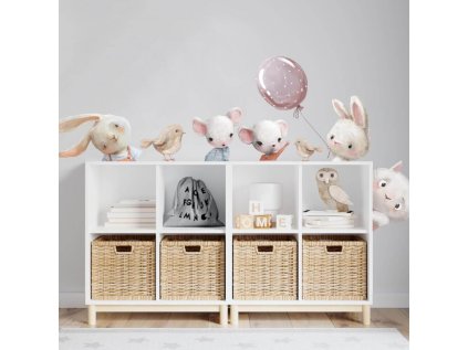 nalepky samolepky na zed akvarelove samolepky na zed za komodu z textilni folie 9339f 174 full