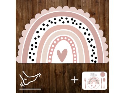 hraci podlozky hraci podlozka podlozka na hrani pro deti do detskeho pokoje duha v pastelovych barvach 1016p 196 full