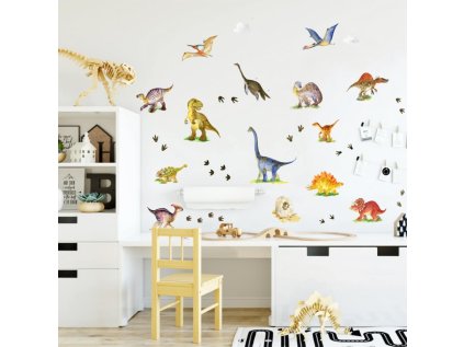 nalepky samolepky na zed dinosauri samolepky na zed 9078f 1 full