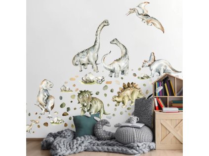 samolepky samolepky na zed samolepky na zed pro kluky dinosauri 9419f 188 full