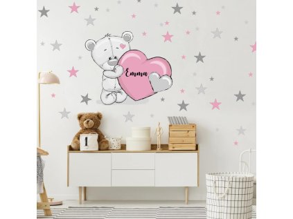 samolepky samolepky na zed detska samolepka na stenu medvidek 9483f 115 full