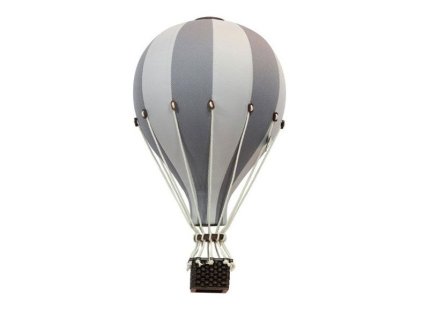 Dekorační balón šedý XXL