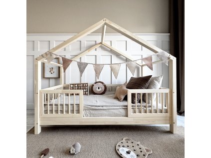 Domečková postel Housebed Alto duo 140x200 cm , bílá