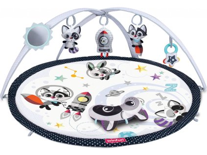 Smily Play Vzdělávací interaktivní hrací deka, podložka Mýval