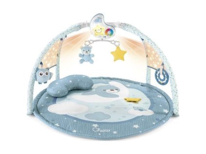Chicco podložka s hrazdičkou modrá