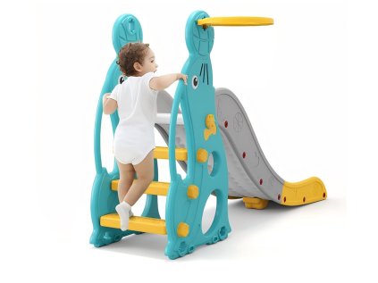 Dětská skluzavka s míčem