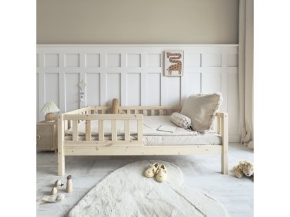 Dětská postel Luky 100x200 cm - přírodní