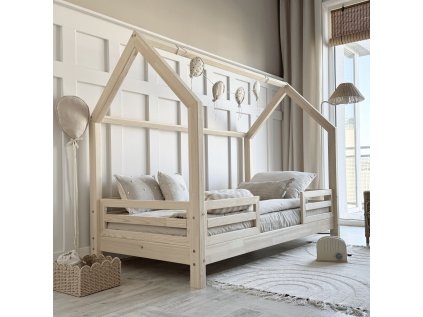 Domečková postýlka Fello duo 200x90 cm