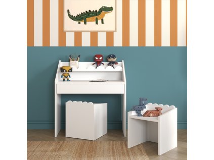 Montessori psací stůl bílý