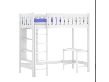 Vyvýšená postel s psacím stolem