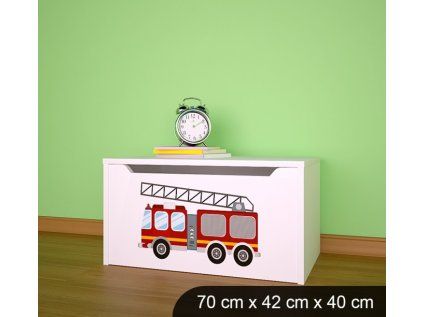 Box na hračky hasič