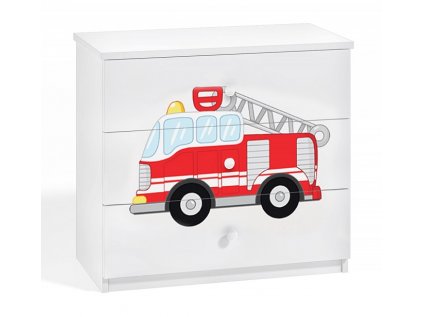 Dětská komoda - hasič